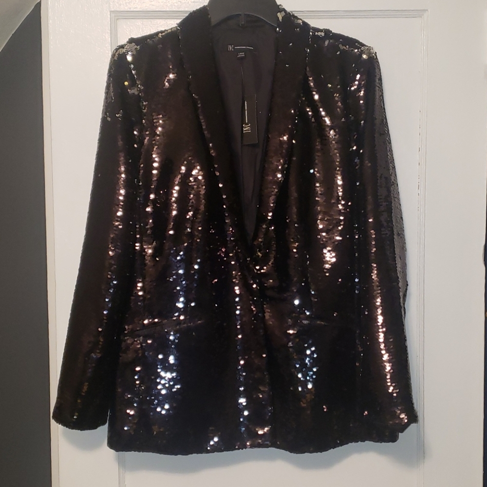I.N.C Sequin Blazer
